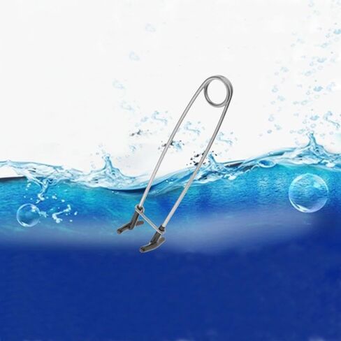 2 Pcs Fish Mouth Spreader Fish Mouth Opener Spring Steel Jaw Retractor Stainless Steel Fish Mouth Hook Remover Jaw Spreader Saltwater Fishing Tool in Saudi Arabia
