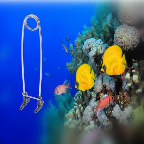 2 Pcs Fish Mouth Spreader Fish Mouth Opener Spring Steel Jaw Retractor Stainless Steel Fish Mouth Hook Remover Jaw Spreader Saltwater Fishing Tool in Saudi Arabia