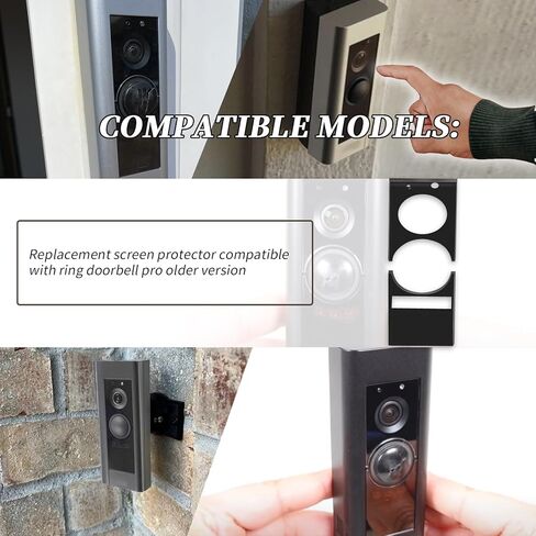 واقي شاشة بديل متوافق مع الإصدار الأقدم من Ring Doorbell Pro (قطعة واحدة) in Kuwait