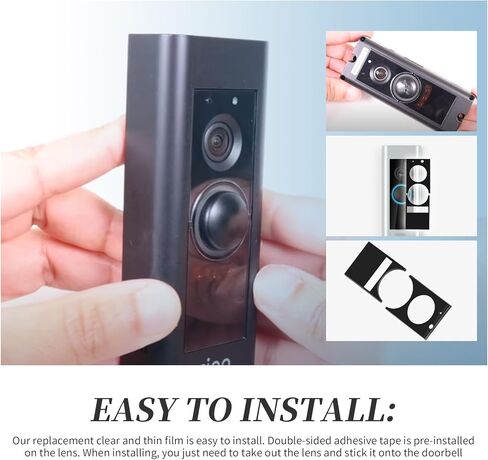 واقي شاشة بديل متوافق مع الإصدار الأقدم من Ring Doorbell Pro (قطعة واحدة) in Kuwait