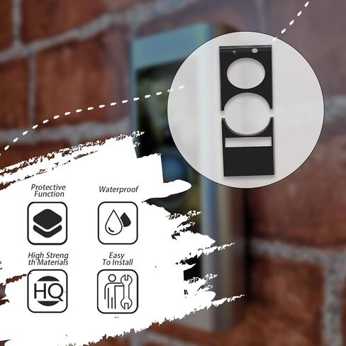 واقي شاشة بديل متوافق مع الإصدار الأقدم من Ring Doorbell Pro (قطعة واحدة) in Kuwait