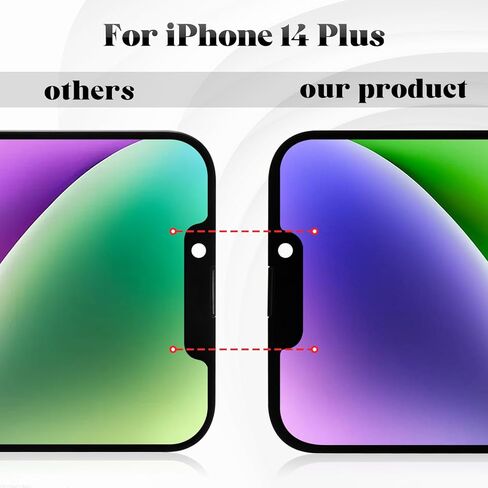 شاشة TFT لهاتف iPhone 14 Plus لهاتف iPhone 14 Plus محول رقمي LCD لهاتف iPhone 14 Plus مجموعة بديلة تعمل باللمس A2886 A2632 A2885 A2896 A2887 أسود in Saudi Arabia