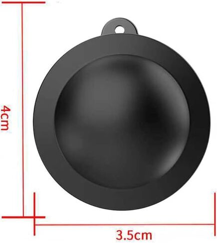 SEIKOUDANSI Camera Lens Cover for GoPro Max 2 360 2025 Action Camera, Universal Black, Portable Scratch-Resistant, Secure Fit, Durable Design in Saudi Arabia
