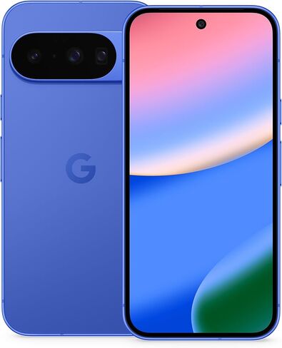Google Pixel 10 - هاتف ذكي يعمل بنظام Android - مساعد Gemini AI، كاميرا خلفية ثلاثية متقدمة، بطارية سريعة الشحن لأكثر من 24 ساعة، وشاشة Actua مقاس 6.3 بوصة - Indigo - 128 جيجابايت (موديل 2025) (متجدد) in Kuwait