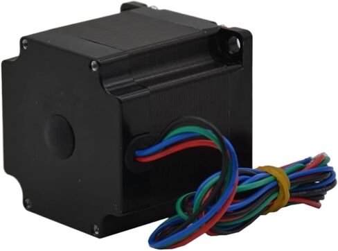 Nema23 Stepper Motor 82mm 2 Phase 520Ncm 3A Stepper Motor 4-Lead Cable for 3D Printer Engraving Milling Machine(8mm D Type) in Saudi Arabia