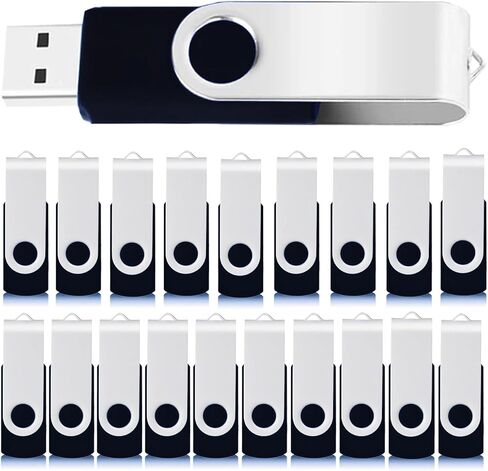 2GB USB Flash Drive 10 Pack 2 GB Thumb Drives TATMOHIK 2.0 USB Drive Bulk 2G Swivel Design Flash Drives Pack with LED Indicator 2 Gig Jump Drives Multipack Zip Drive Memory Stick PenDrive, Mixed Color in Saudi Arabia