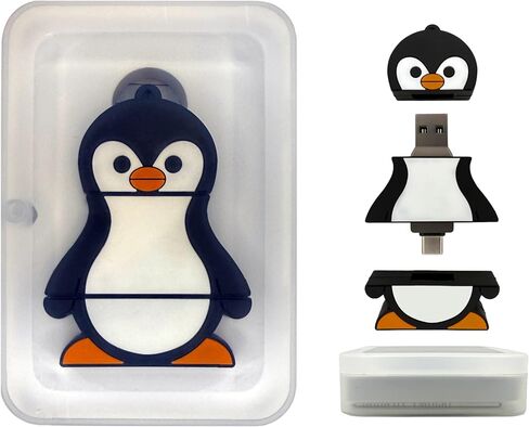 Penguin 31-in-1 Ultimate Bootable USB 3.0 (128 GB) – Multi-Boot Linux & Windows Toolkit | System Recovery, Password Reset, Installers, Cybersecurity, Forensics & Repair Tools in Saudi Arabia