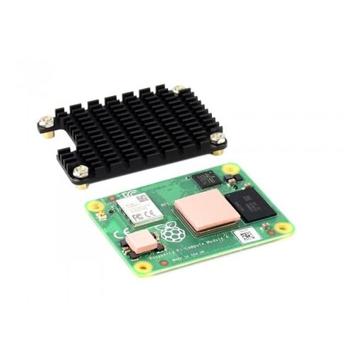 Easycargo CM4 Raspberry Pi وحدة التبريد المحسوبة، غرفة التبريد لملحقات تركيب لوحة CM4 IO 55 مم × 40 مم × 5 مم in Saudi Arabia