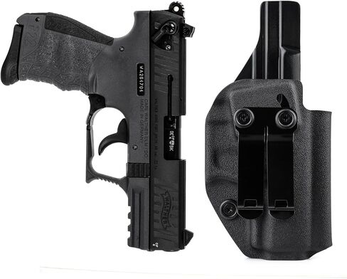 Walther P22 Holster - IWB Gun Holster for Conceadled Carry Copmatible with Walther P22 P22Q - Adj. Cant, Ride Height & Retention - Inside Waistband Appendix Carry Holster - Right/Left Hand in Saudi Arabia