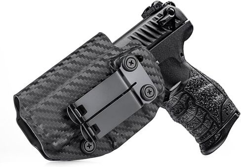 Walther P22 Holster - IWB Gun Holster for Conceadled Carry Copmatible with Walther P22 P22Q - Adj. Cant, Ride Height & Retention - Inside Waistband Appendix Carry Holster - Right/Left Hand in Saudi Arabia