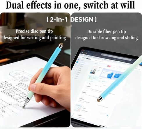 2pcs Stylus Pen for Samsung Galaxy Z Fold 7 Universal High Sensitive S Pen (Black+White 2) in Saudi Arabia