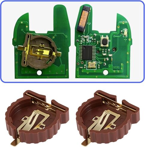 20pcs SMD Battery Holder 15x20mm for CR1225 CR1220 Batteries in Saudi Arabia