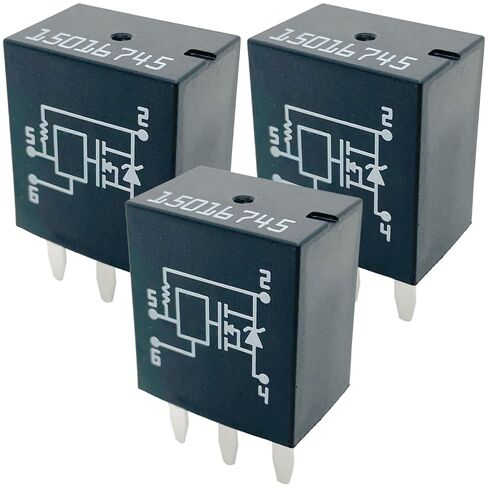 601-218 15016745 Relay （1-Pack） 35A 12VDC 4-Pin SPST Automotive Relay-متوافق مع شيفروليه تريلبليزر ، GMC Envoy in Saudi Arabia