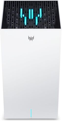 Predator Connect T7 Wi-Fi 7 BE11000 Mesh Gaming Router | Intel Killer Prioritization Engine | Up to 3000 Sq. Ft. | Up to 200 Devices | 2.5Gbps WAN & 2 x 1Gbps LAN | Lifetime Internet Security in Saudi Arabia