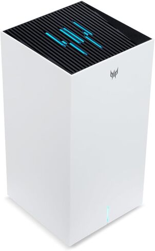 Predator Connect T7 Wi-Fi 7 BE11000 Mesh Gaming Router | Intel Killer Prioritization Engine | Up to 3000 Sq. Ft. | Up to 200 Devices | 2.5Gbps WAN & 2 x 1Gbps LAN | Lifetime Internet Security in Saudi Arabia