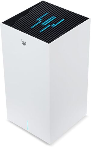 Predator Connect T7 Wi-Fi 7 BE11000 Mesh Gaming Router | Intel Killer Prioritization Engine | Up to 3000 Sq. Ft. | Up to 200 Devices | 2.5Gbps WAN & 2 x 1Gbps LAN | Lifetime Internet Security in Saudi Arabia