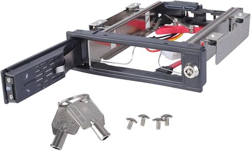 3.5in SSD to 5.25in Hard Drive Adapter Internal Drive Bay Converter Mounting Bracket Tray for 3.5" SSD Hard Disk Drive Bays in Saudi Arabia