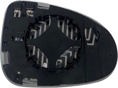 Spieg Passenger Side Mirror Glass for 2011-2017 Volkswagen Touareg Heated with Backing Plate Right 7P6-857-522 in Kuwait