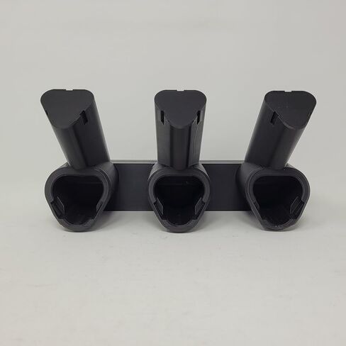 Fits Milwaukee Packout Wall Mount Plate Triple M12 Tool and Battery Holder Mount Black 1 Organizer in Saudi Arabia