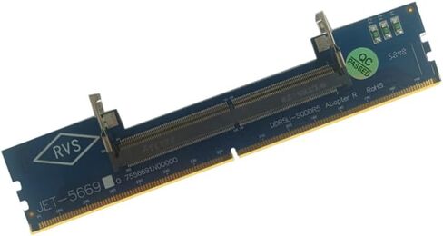 Mustpoint Laptop DDR5 RAM إلى SO DDR5 U-DIMM بطاقة محول سطح المكتب، جهاز اختبار الذاكرة SO DDR5 إلى محول DDR5 U-DIMM (أزرق) in Kuwait