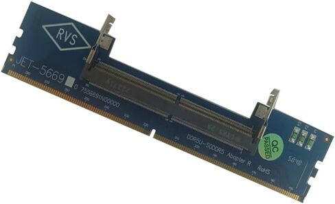 Mustpoint Laptop DDR5 RAM إلى SO DDR5 U-DIMM بطاقة محول سطح المكتب، جهاز اختبار الذاكرة SO DDR5 إلى محول DDR5 U-DIMM (أزرق) in Kuwait