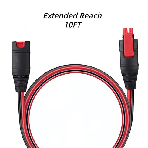 (3 عبوات) 10 أقدام GC004 X-Connect يناسب ملحقات شاحن البطاريات NOCO، لملحقات كابل تمديد شواحن البطاريات الذكية Genius in Kuwait