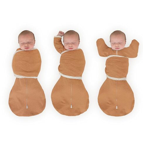 SwaddleDesigns 6-Way Omni Swaddle Sack Arms Up قماط لحديثي الولادة، المزيد من الخيارات لتهدئة المنعكس المفاجئ، وتحسين النوم، كيس نوم الطفل سهل الانتقال، 3 أشهر، 12-18 رطل، أحمر الخدود المرقط in Kuwait