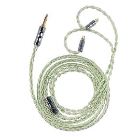 كابل ترقية Yongse YS12 HiFi | جديلة مختلطة 8 جدائل و7N OCC مطلية بالفضة لـ Tangzu 7 هرتز IEMs | 0.78 دبوسان (4.4 ملم متوازن، وردي) in Kuwait