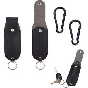2 قطعة من أكياس الرش الاحترافية الواقية من جلد البولي يوريثان مع سلسلة مفاتيح للنساء in Kuwait