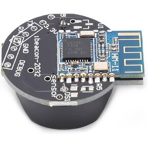 Bluetooth Base Station Module 4.0 BLE Wireless Module for iBeacon Base Station NearField Positioning with Temperature Humidity Monitoring Support WeChat iOS Android Battery in Saudi Arabia