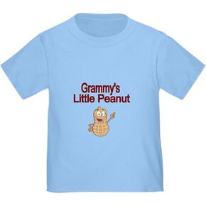 تي شيرت CafePress Grammys Little Peanut تي شيرت لطيف للأطفال الصغار، 100% قطن in Kuwait