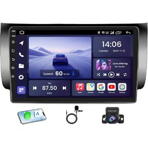 4G RAM 64G ROM راديو السيارة لنيسان سنترا 2013-2017: Carplay اللاسلكي / Android Auto 10 بوصة 1080 * 800P IPS شاشة تعمل باللمس GPS Navigation 5G WiFi Bluetooth 5.4 FM / RDS Mirror Link SWC 1080P كاميرا احتياطية in Kuwait