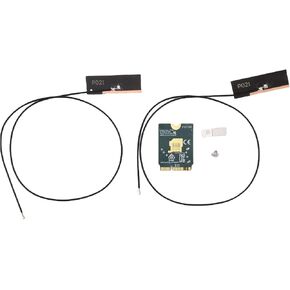 WiFi 6E Wireless Card, M.2 NGFF Triple Band 4200Mbps with BT5.2 and Dual Antenna, for Laptop Desktop Wins 10 11 in Saudi Arabia