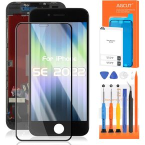 AGCUT آيفون SE 3rd الجيل 2022 قطع غيار للشاشة آيفون SE 2022 شاشة LCD A2595 LCD محول الأرقام شاشة تعمل باللمس إصلاح أجزاء in Kuwait