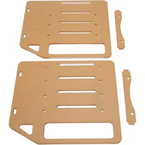 Rengue DIY Hard Drive Bracket, Weather Proof Acrylic Multi Layer HDD Rack with Easy Installation and Fast Heat Dissipation for Desktop Use (4 Layers) in Saudi Arabia