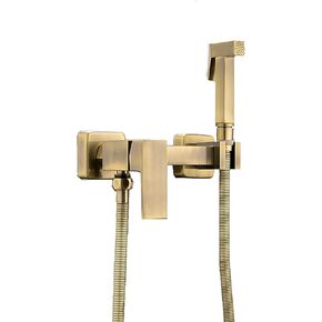 ToiletSpray Set Cloth Diaper Sprayer Kit Brass Hot and Cold Water HandheldSprayer Toilet Kit Single Handle Toilet Sprayer Wall Mounted Bathroom Washroom Set with Shower Hose in Kuwait