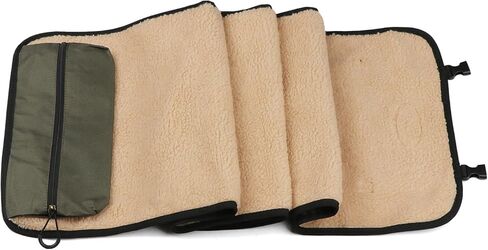 TOURBON Shooting Hunting Roll-up Gun Cleaning Mat Pad with Tool Storage Pocket in Saudi Arabia