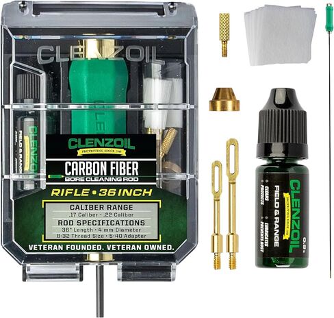 Clenzoil Carbon Fiber Gun Cleaning Rod Kit - Gun Cleaner Kit for Gun Maintenance - Shotgun Cleaning Solution in Saudi Arabia