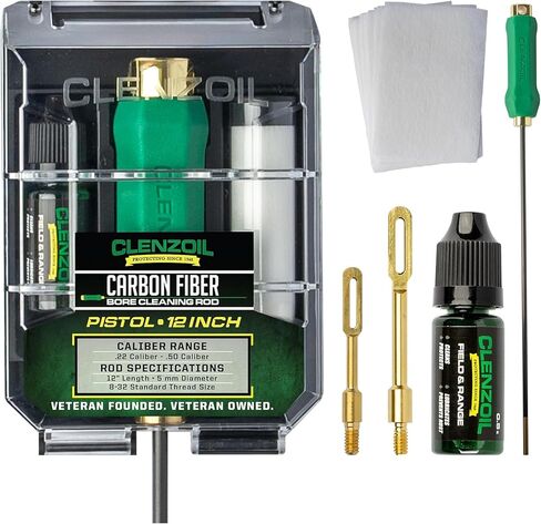 Clenzoil Carbon Fiber Gun Cleaning Rod Kit - Gun Cleaner Kit for Gun Maintenance - Shotgun Cleaning Solution in Kuwait