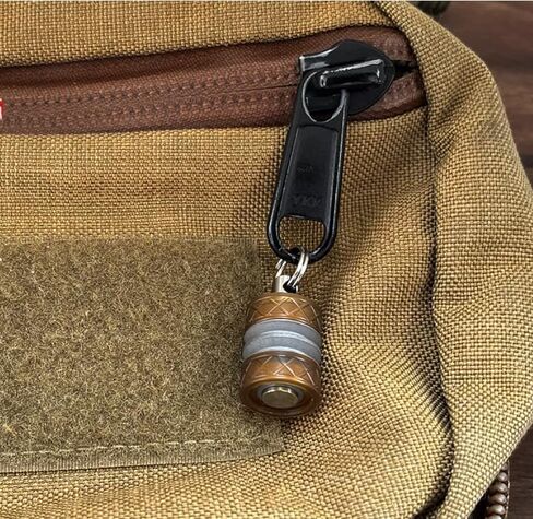 التيتانيوم بي الأصفر الحبل الخرز Paracord الحبل سحر قلادة سستة مجتذب جولة رجل EDC الملحقات in Kuwait