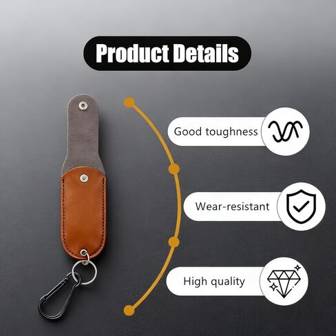 2 Pcs Spray Pouch Professional Spray Protective Holster Portable PU Leather with Keychain for Women in Saudi Arabia