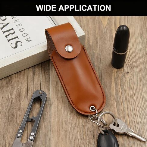 2 Pcs Spray Pouch Professional Spray Protective Holster Portable PU Leather with Keychain for Women in Saudi Arabia