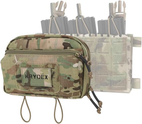 KRYDEX Tactical Admin Pouch with Molle GP Pouch Modular Pouch Utility Fanny Pack for Vest and Chest Rig in Saudi Arabia