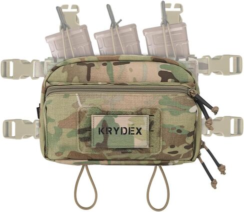 KRYDEX Tactical Admin Pouch with Molle GP Pouch Modular Pouch Utility Fanny Pack for Vest and Chest Rig in Saudi Arabia