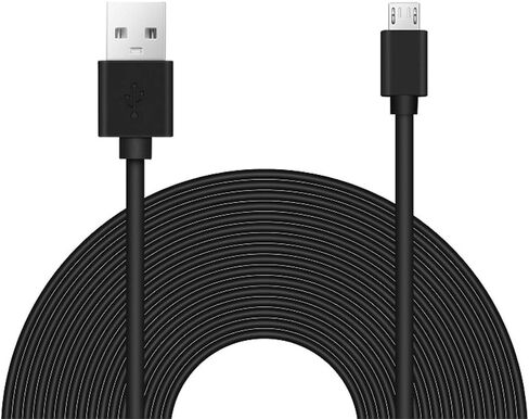 HiehaAMSK Power 10 feet MicroUSB to USB Cable Cord for Xbox ONE and Playstation 4 Ps4 Controllers in Saudi Arabia
