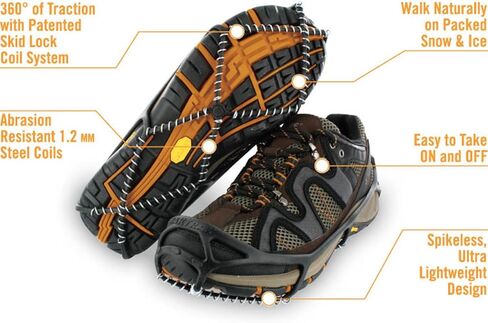 Yaktrax Walker - Black, Size Small - (Retail Box) in Saudi Arabia