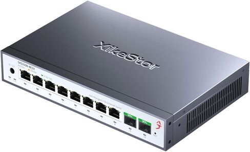 محول إيثرنت مُدار عبر الويب بـ 10 منافذ 2.5 جيجا بايت، يدعم LACP/VLAN/QoS/STP/IGMP، محول شبكة 2.5 جيجابت، محول بدون مروحة 2.5 جيجا بايت، غطاء معدني، سطح المكتب/التثبيت على الحائط in Saudi Arabia