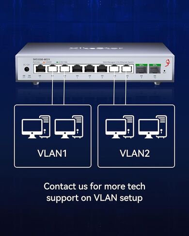 محول إيثرنت مُدار عبر الويب بـ 10 منافذ 2.5 جيجا بايت، يدعم LACP/VLAN/QoS/STP/IGMP، محول شبكة 2.5 جيجابت، محول بدون مروحة 2.5 جيجا بايت، غطاء معدني، سطح المكتب/التثبيت على الحائط in Saudi Arabia