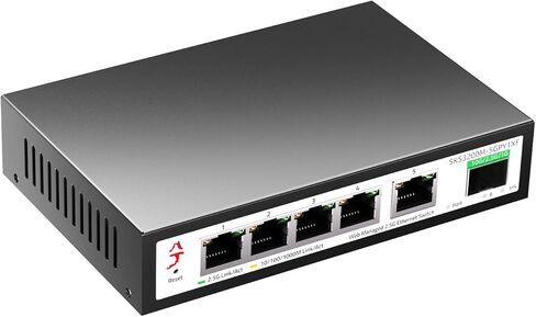 محول إيثرنت مُدار عبر الويب بـ 10 منافذ 2.5 جيجا بايت، يدعم LACP/VLAN/QoS/STP/IGMP، محول شبكة 2.5 جيجابت، محول بدون مروحة 2.5 جيجا بايت، غطاء معدني، سطح المكتب/التثبيت على الحائط in Saudi Arabia