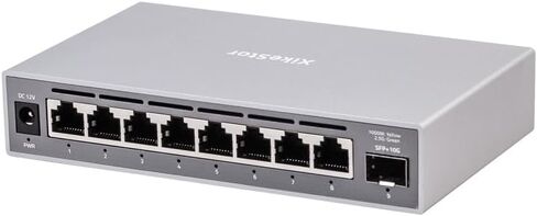 محول إيثرنت مُدار عبر الويب بـ 10 منافذ 2.5 جيجا بايت، يدعم LACP/VLAN/QoS/STP/IGMP، محول شبكة 2.5 جيجابت، محول بدون مروحة 2.5 جيجا بايت، غطاء معدني، سطح المكتب/التثبيت على الحائط in Saudi Arabia